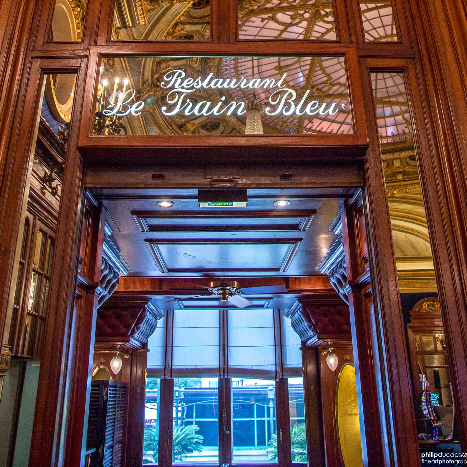 Le Train Bleu restaurant Monte Carlo