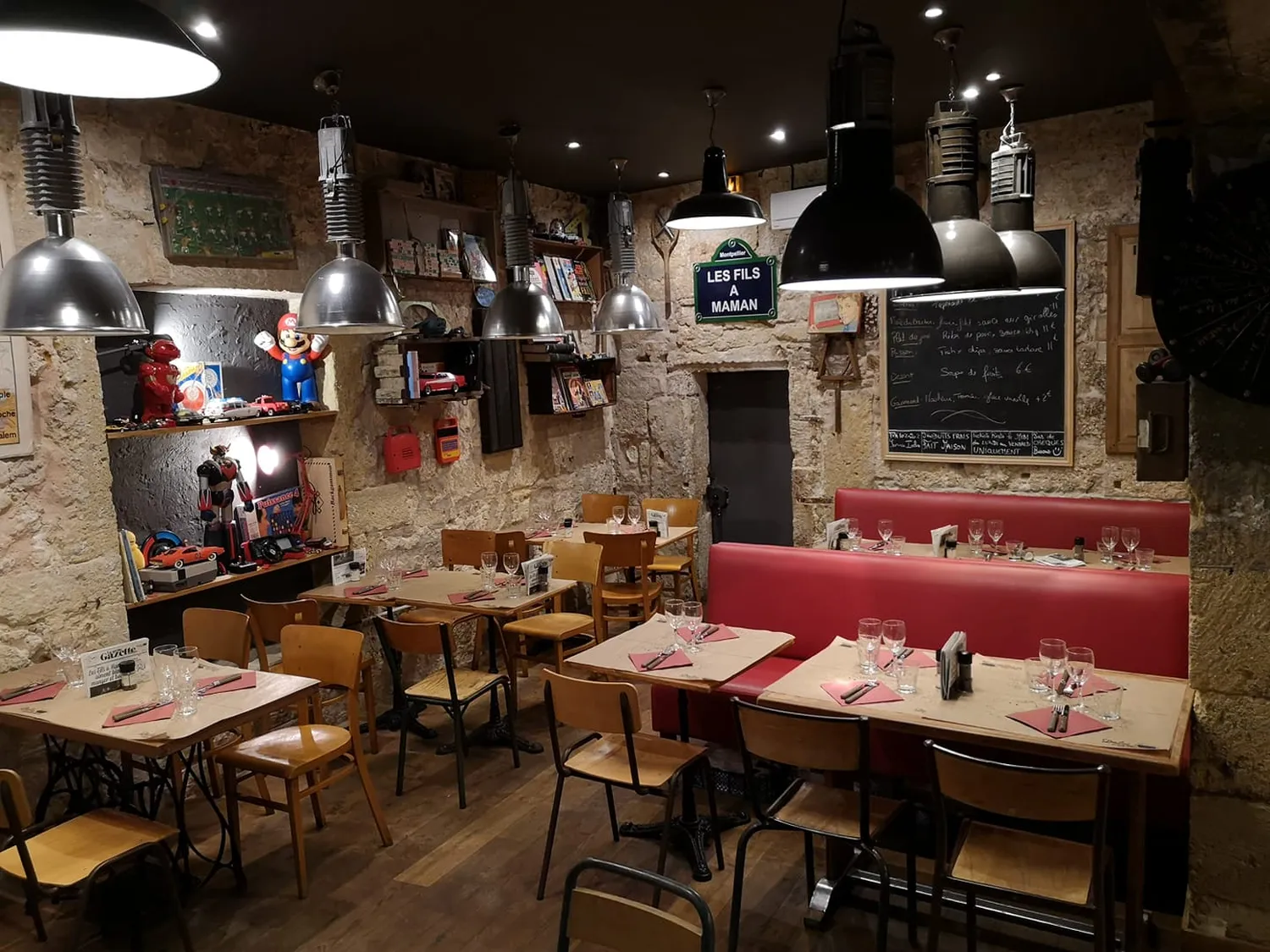 Les Fils À Maman restaurant Montpellier