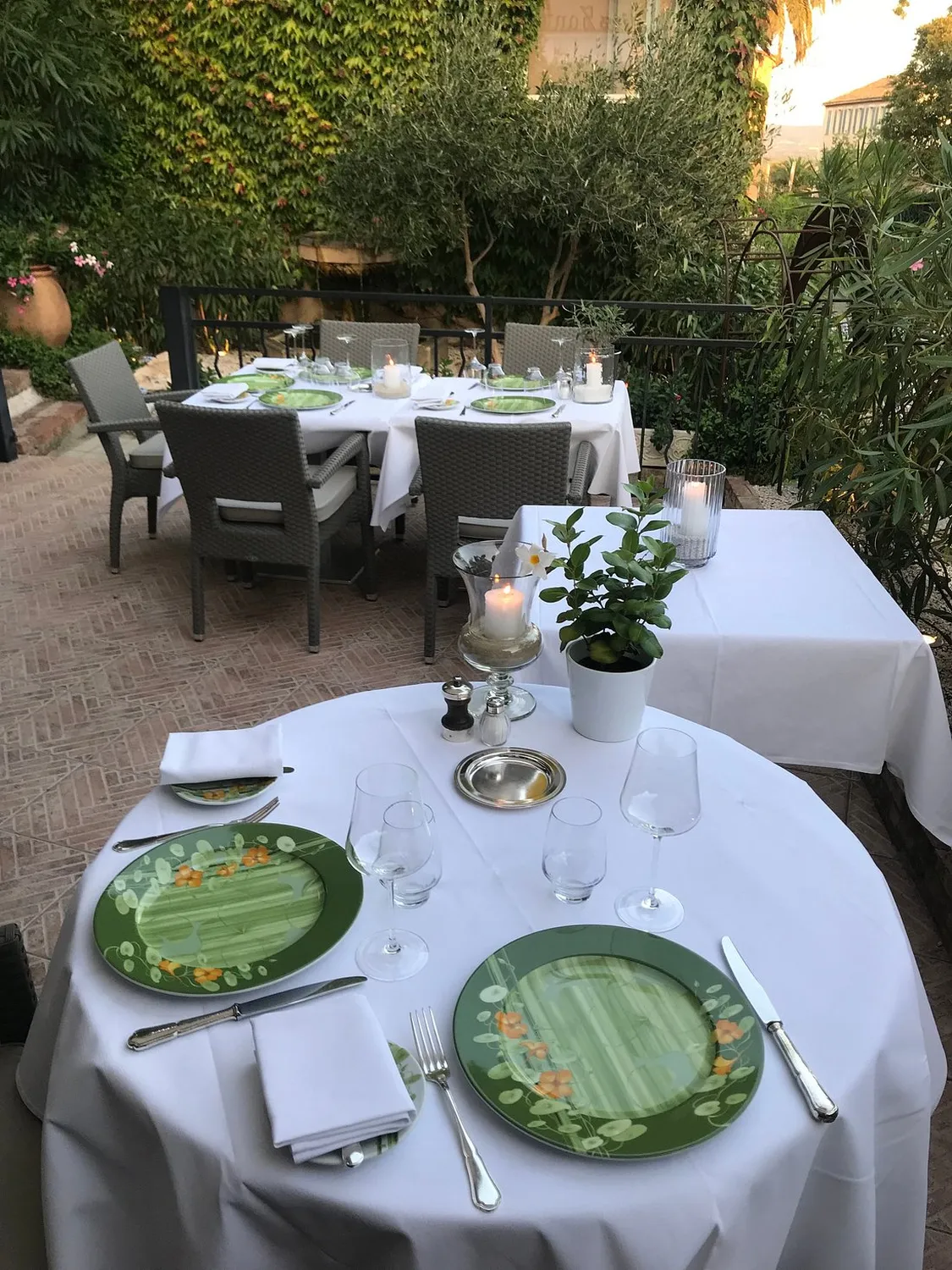 Les Santons restaurant Grimaud