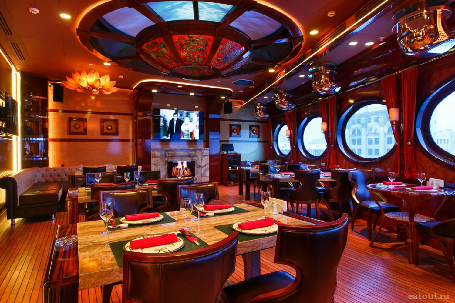Lodka Restaurant Moscow