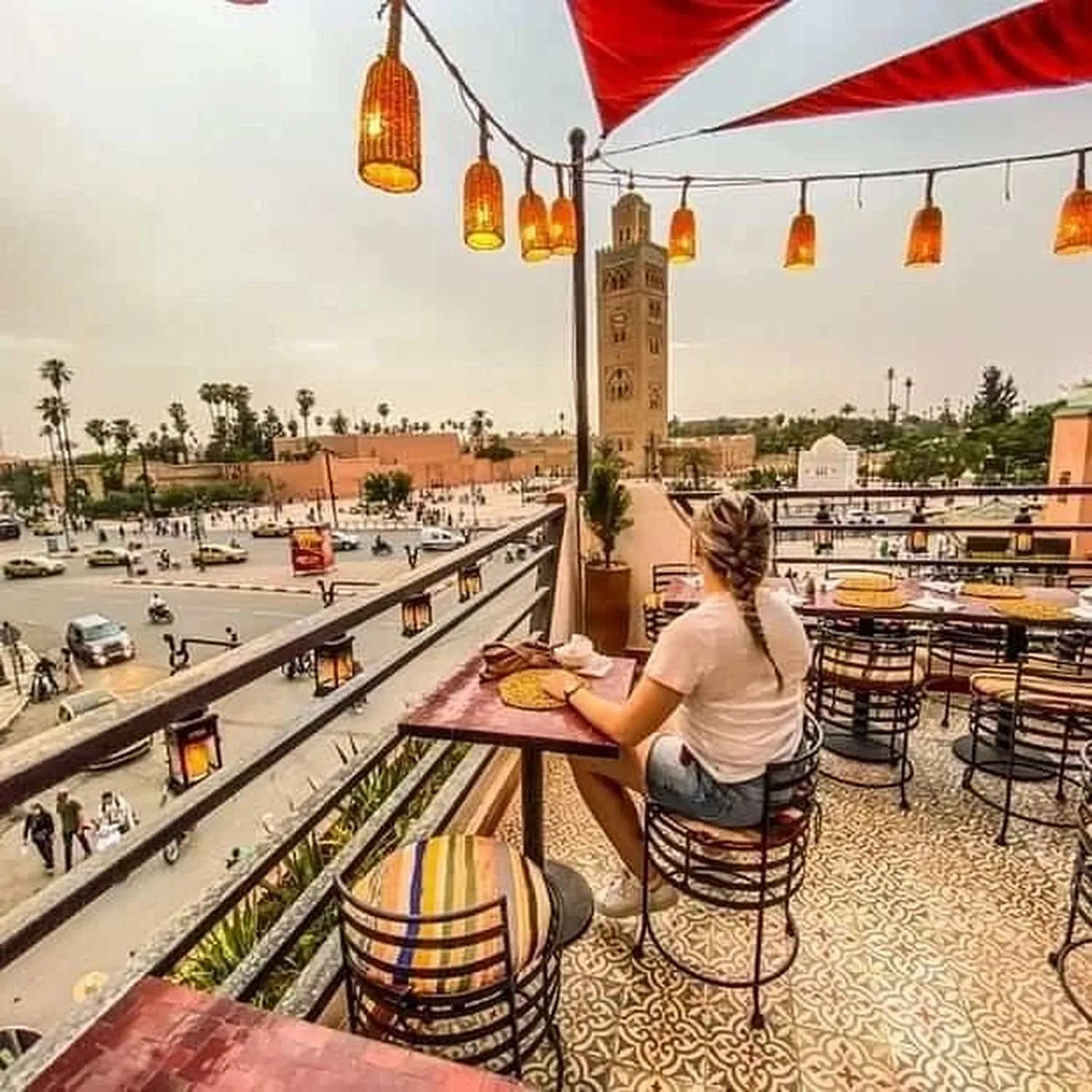 Medina Rouge restaurant Marrakesh