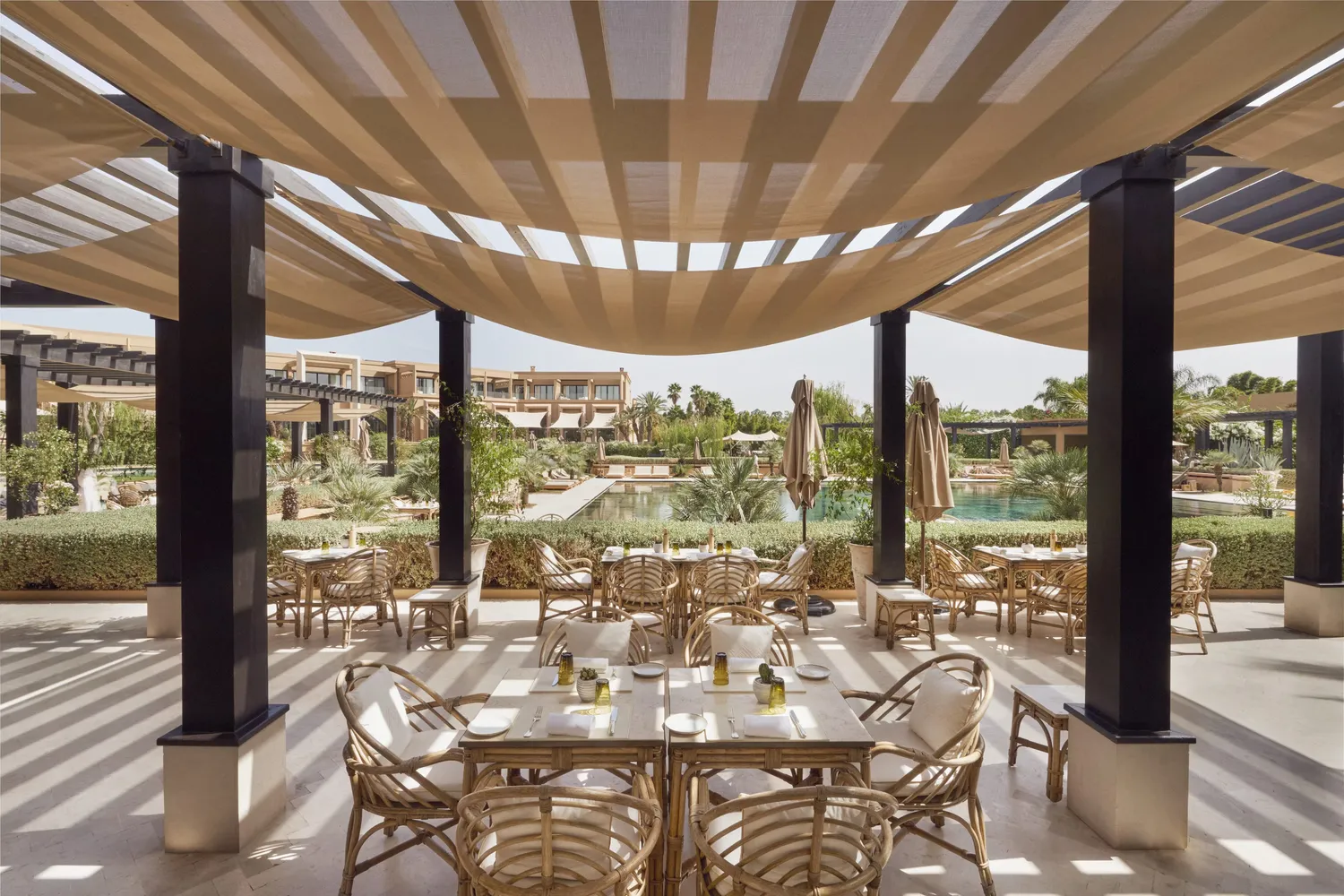 Pool & Garden restaurant Marrakesh