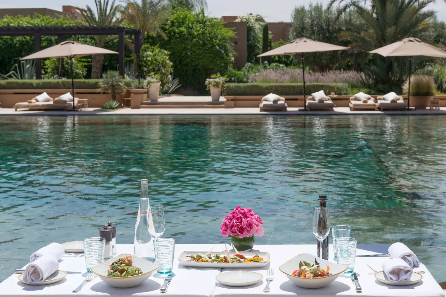 Pool & Garden restaurant Marrakesh