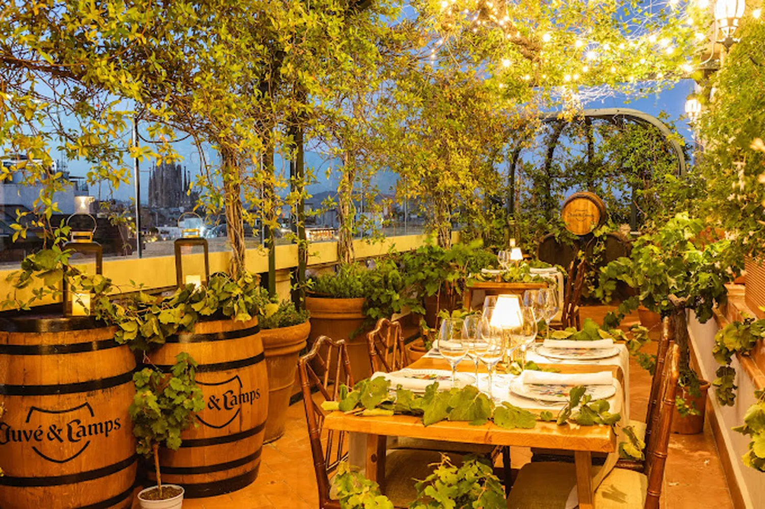 ROOFTOP GARDEN Restaurant Barcelona