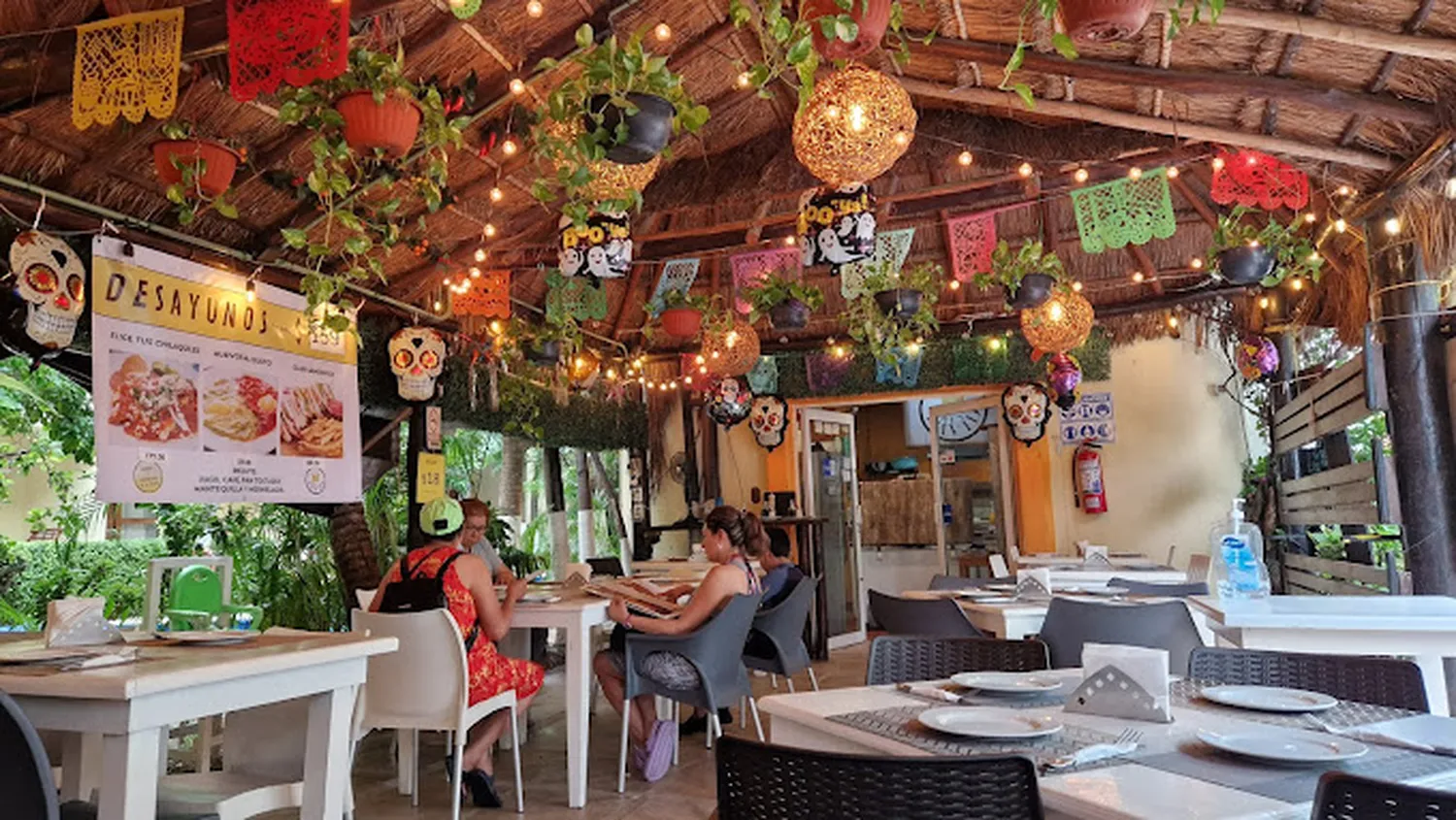 Rey David restaurant Playa Del Carmen