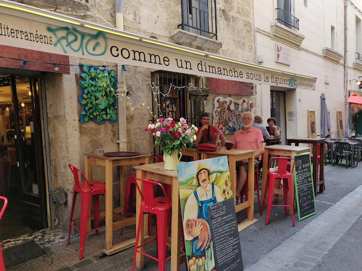 Sous le Figuier Restaurant Montpellier