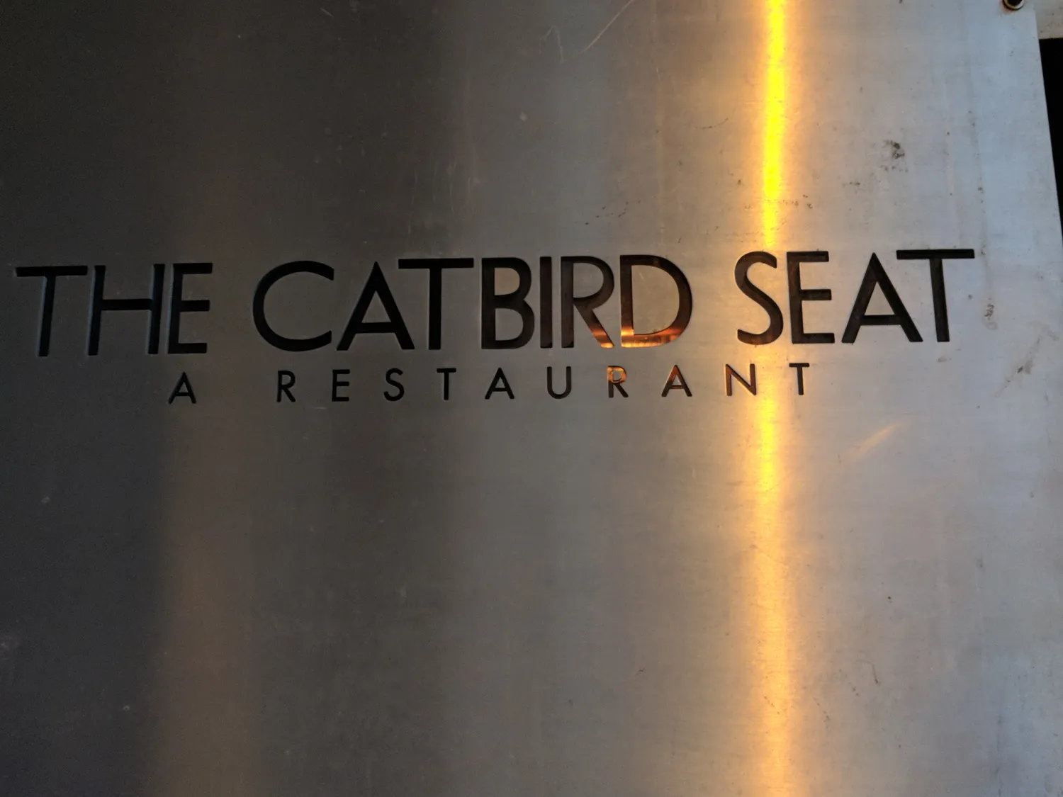 The Catbird restaurant Nashville