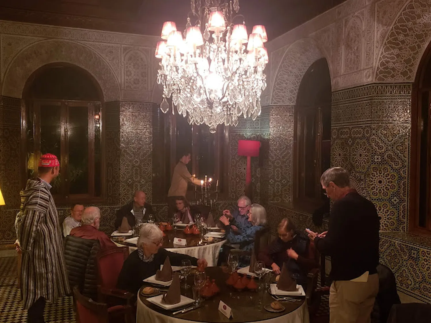 The Red House restaurant Marrakesh