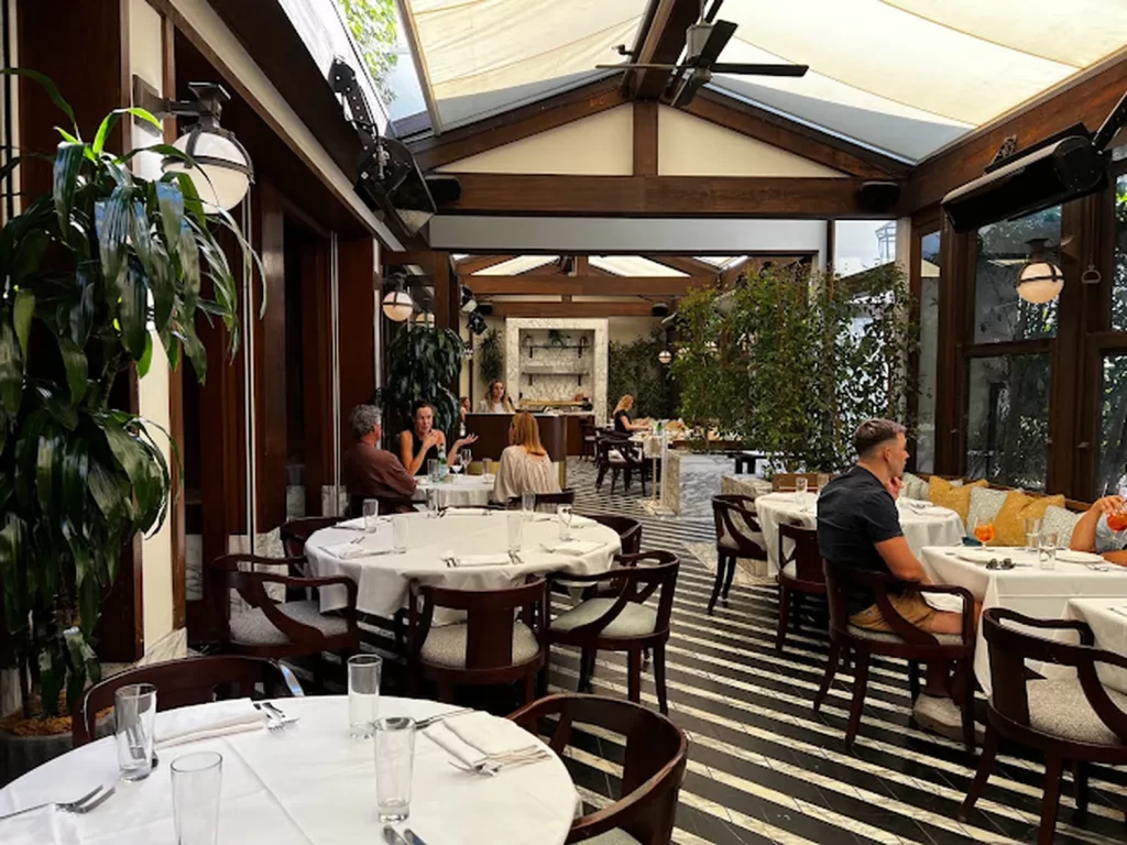 Reservation at TIMPANO restaurant Hollywood KEYS