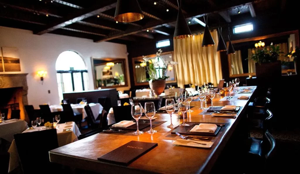 Reservation at WINE CASK restaurant Santa Barbara KEYS