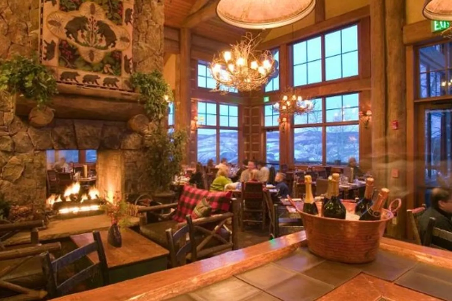 Zach&#039;s cabin restaurant Beaver Creek