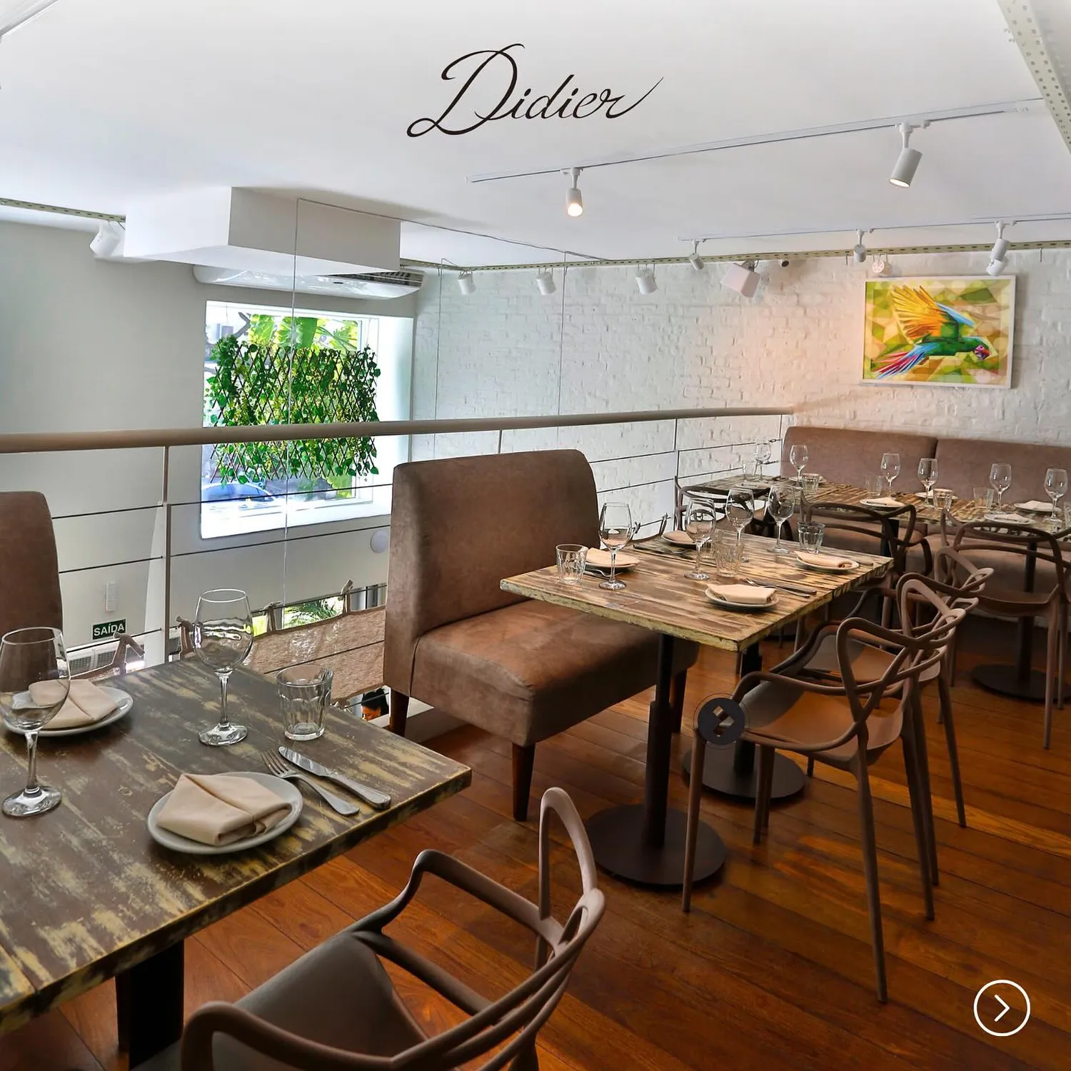 Didier restaurant Rio de Janeiro