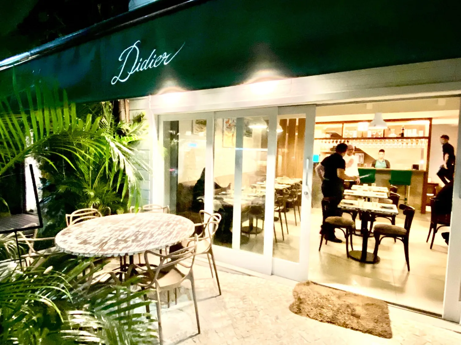 Didier restaurant Rio de Janeiro