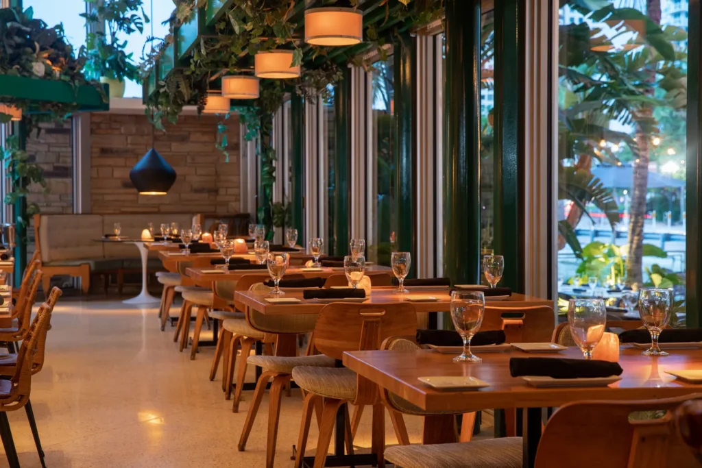 Reservation at OLA restaurant Miami Beach KEYS