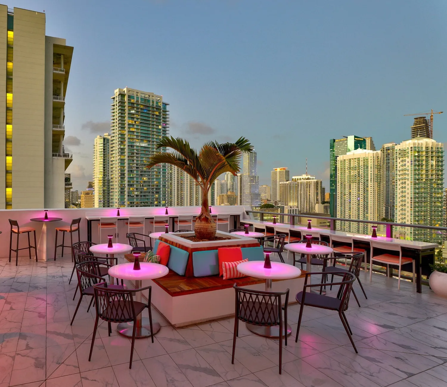 Rosa Sky rooftop Miami