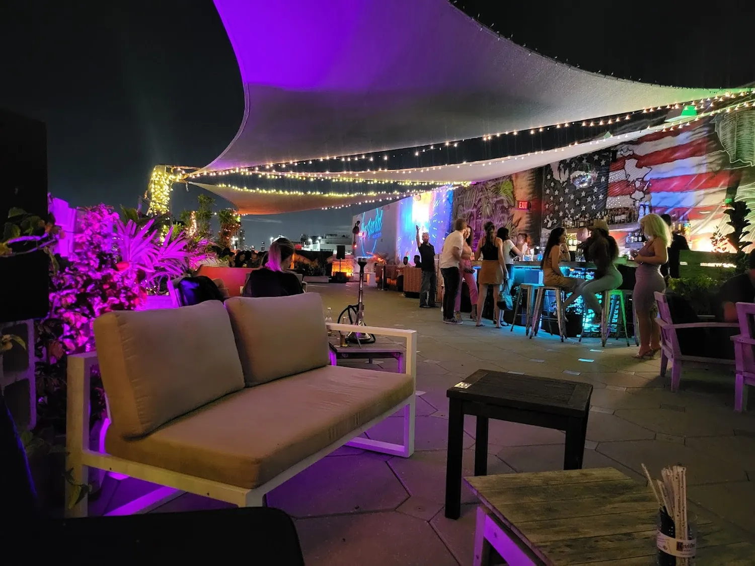 Sky Yard rooftop Miami Beach