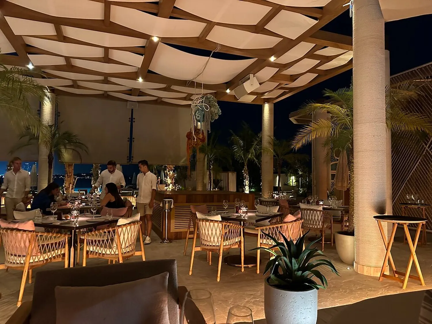 Kyma Beach restaurant Dubai