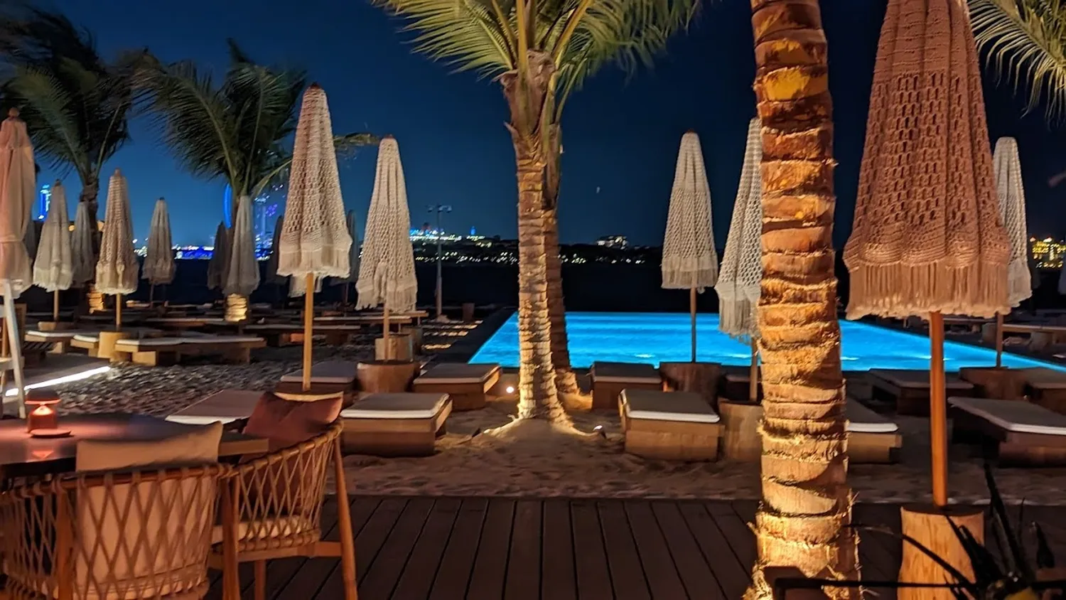 Kyma Beach restaurant Dubai