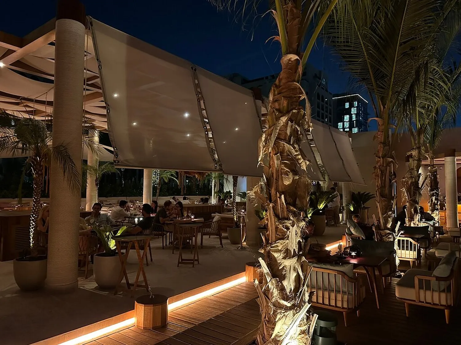 Kyma Beach restaurant Dubai