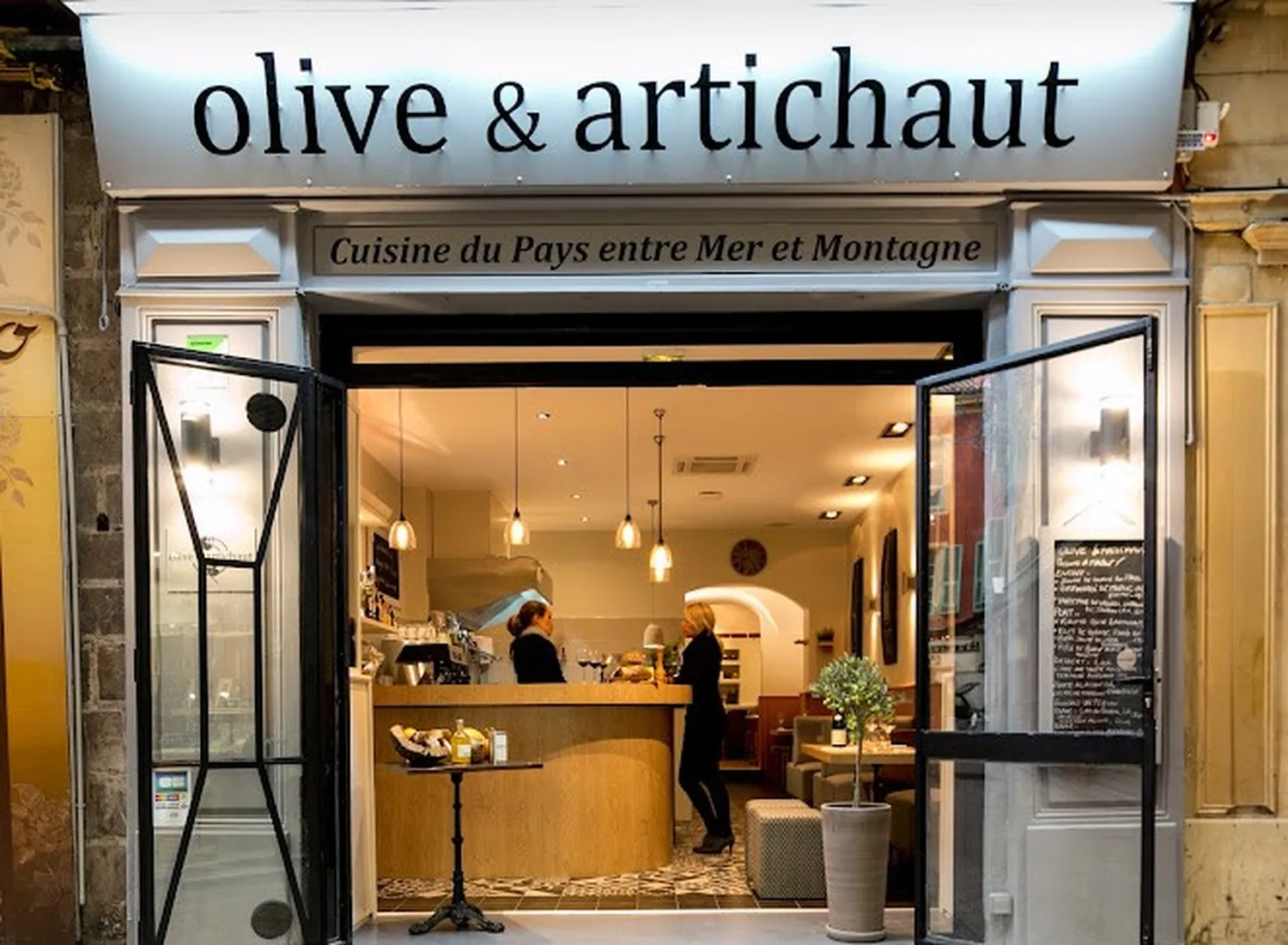 Olive &amp; Artichaud restaurant Nice