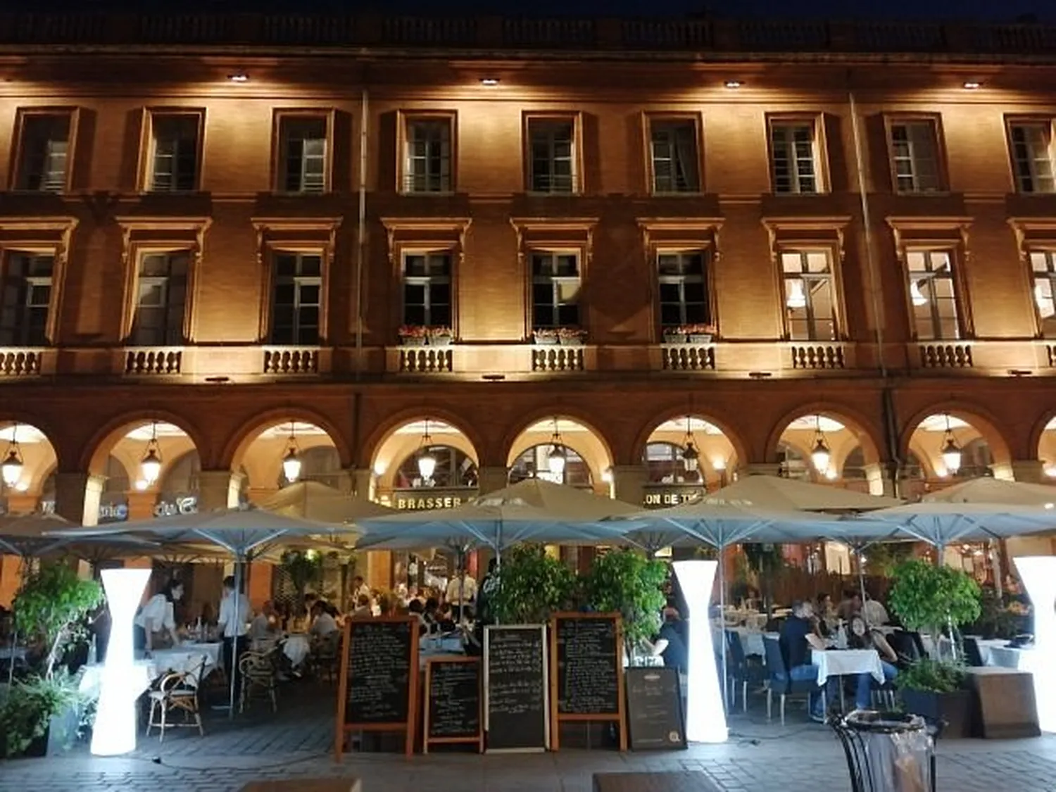 La brasserie Les Arcades Toulouse