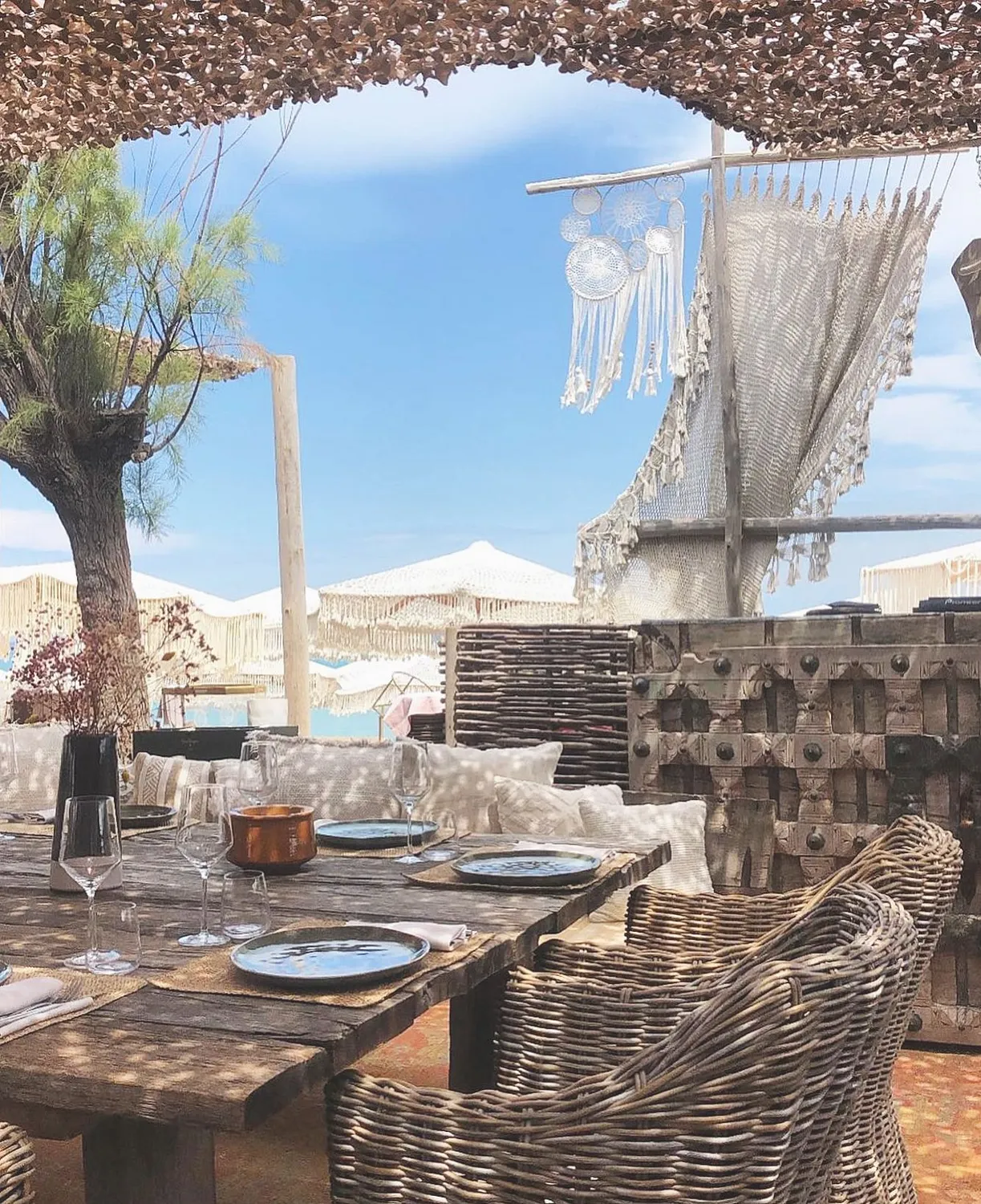 Verde Beach restaurant Ramatuelle