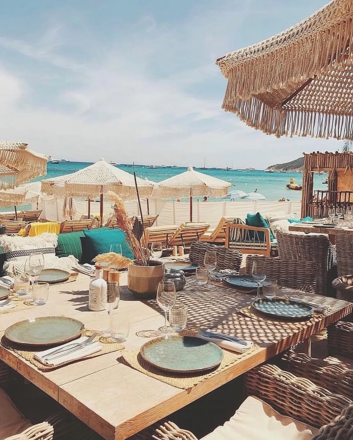 Verde Beach restaurant Ramatuelle