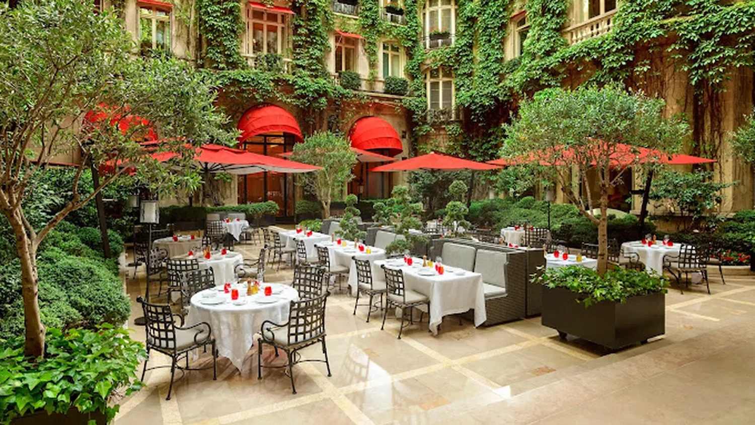 La Cour Jardin restaurant Paris