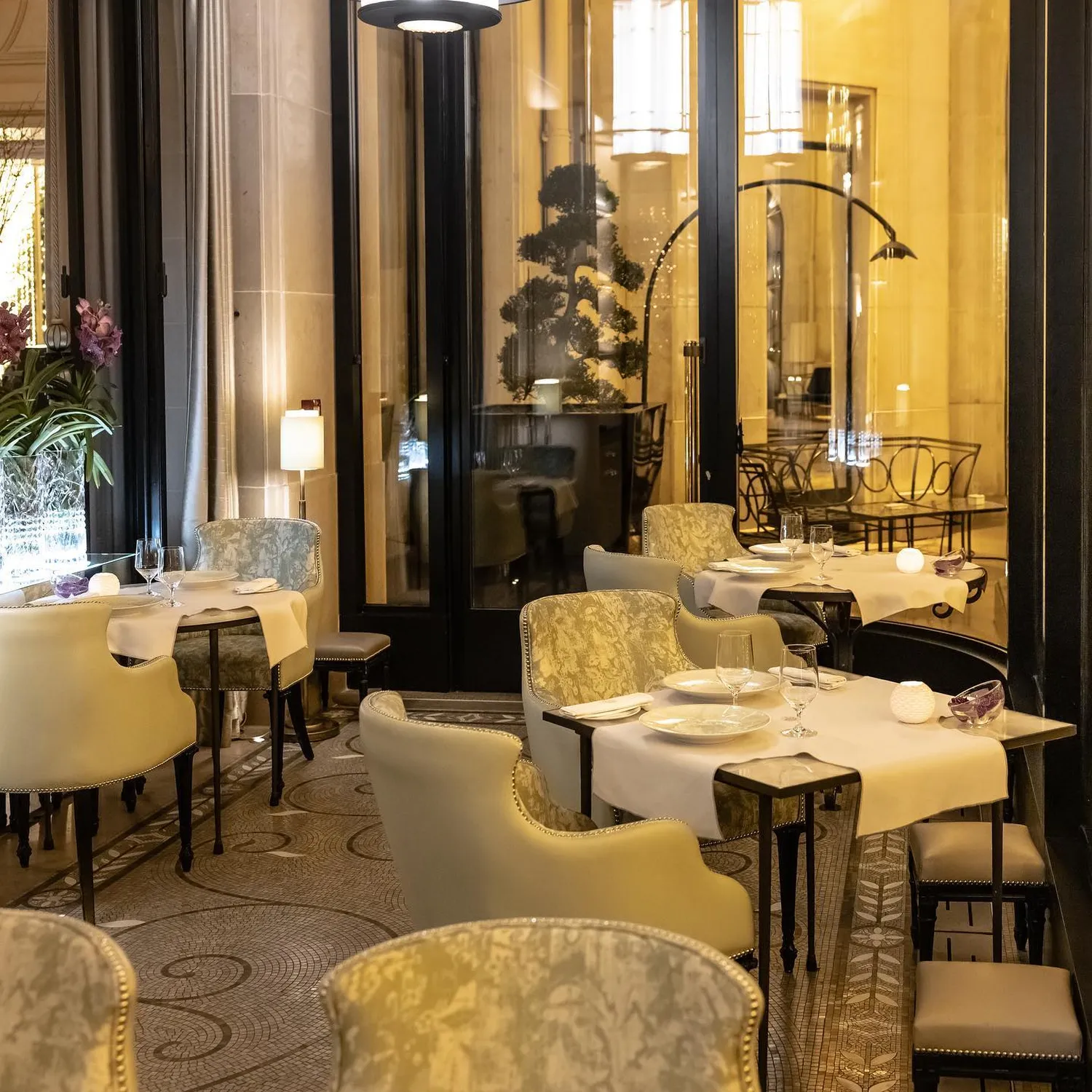 L'orangerie restaurant Paris