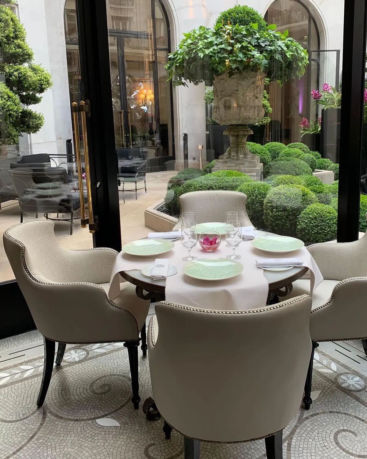 L&#039;orangerie restaurant Paris