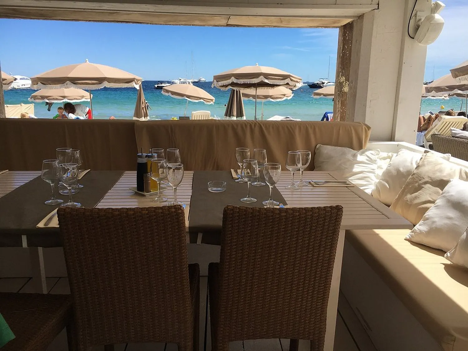 Bar du Soleil restaurant Saint Tropez