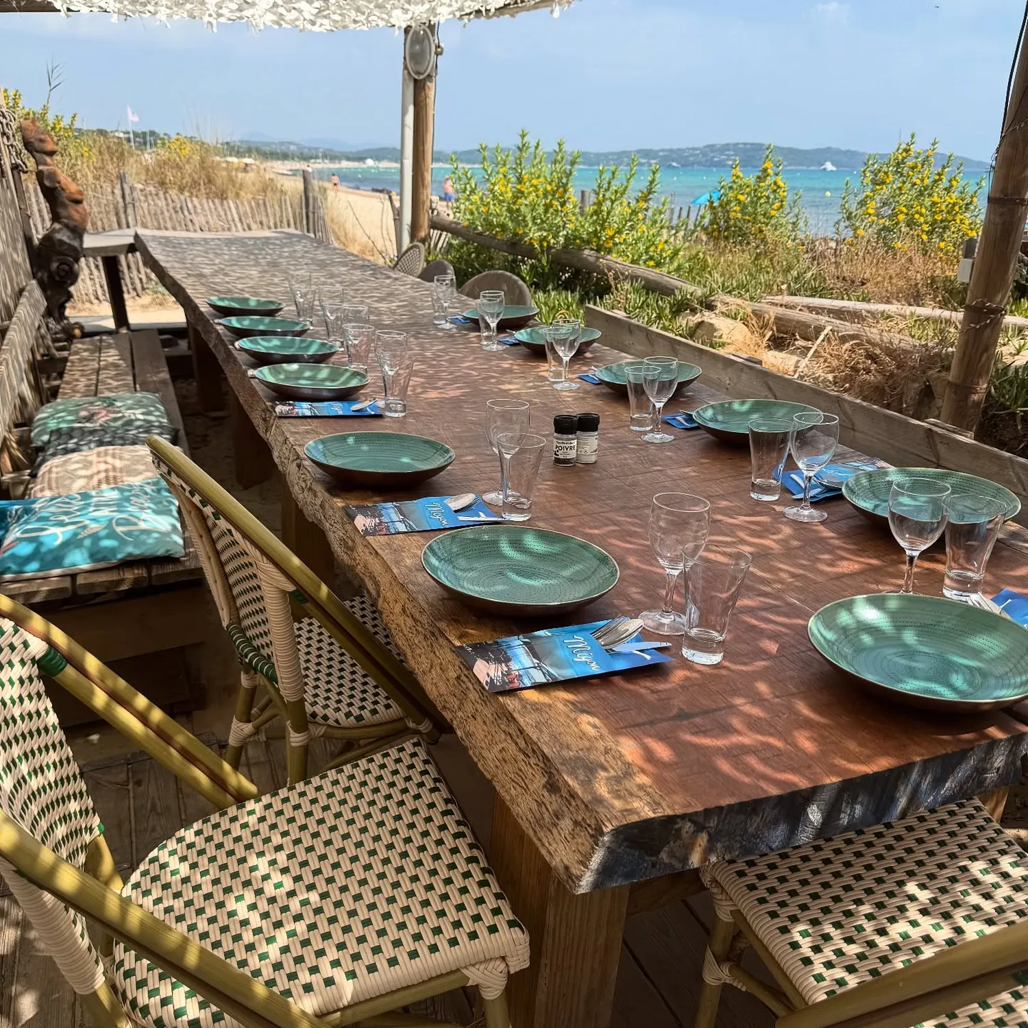 Le Migon restaurant Saint Tropez