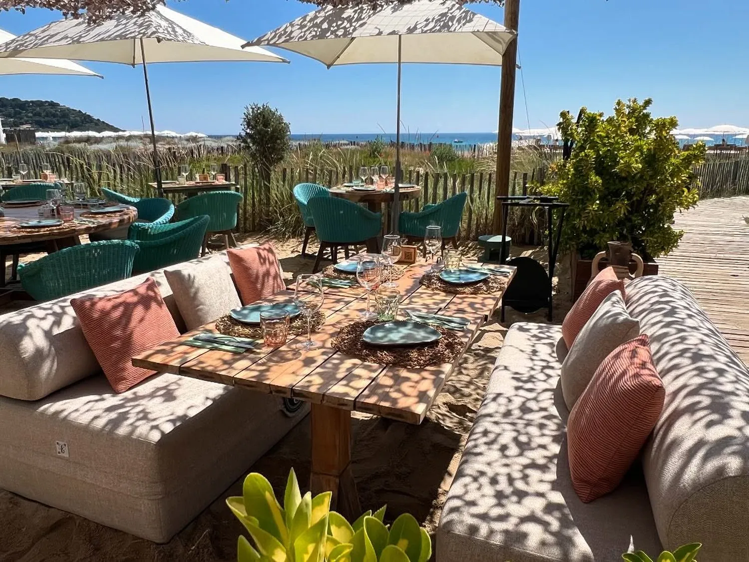 L'orangerie restaurant Saint Tropez