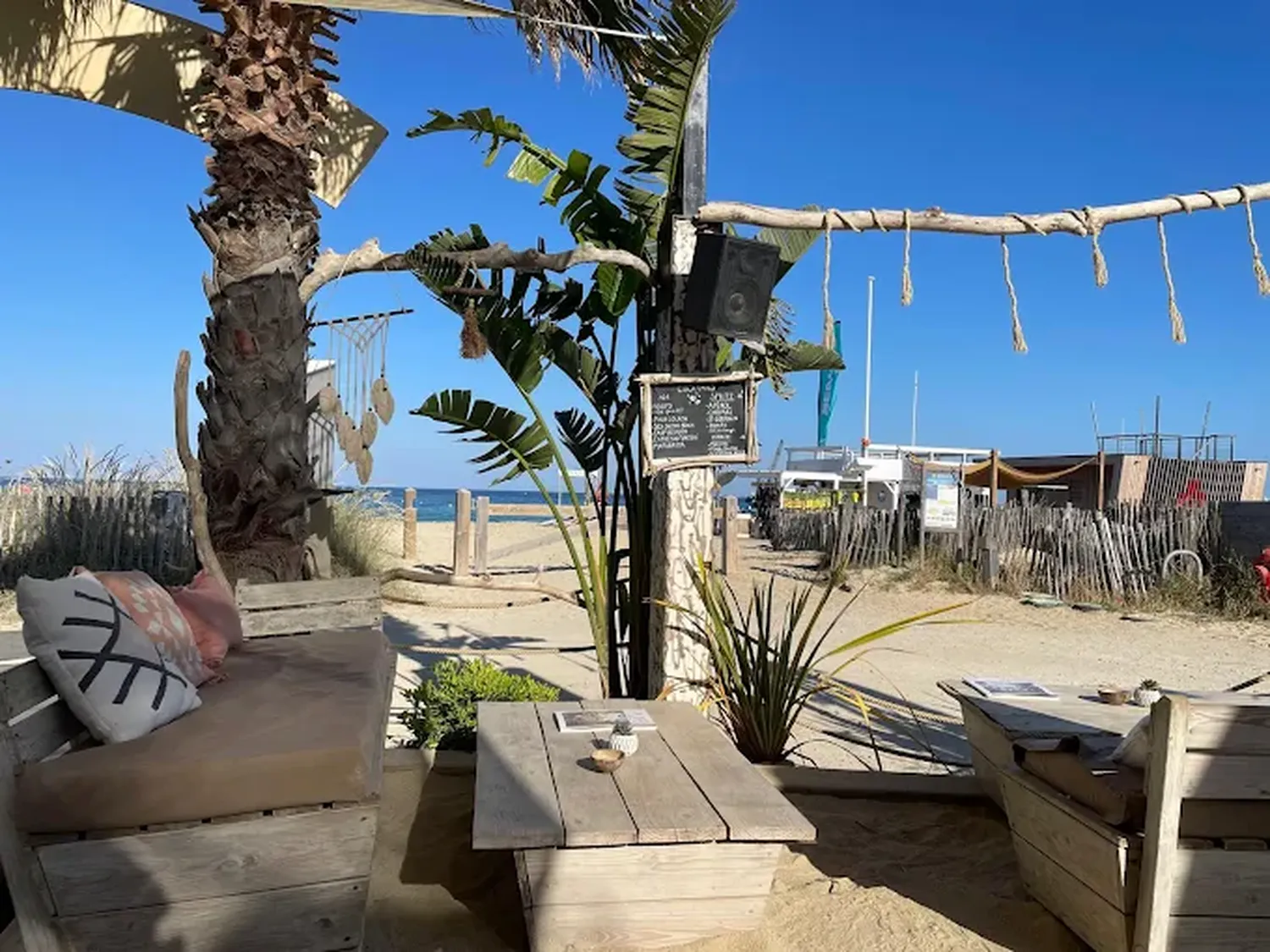 Tamaris Plage restaurant Ramatuelle