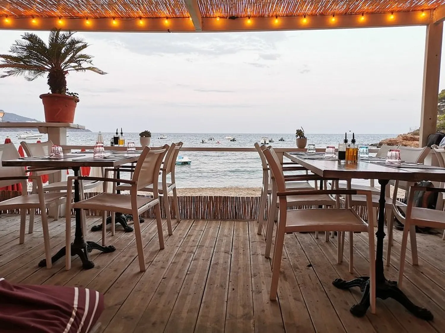 Tamaris Plage restaurant Ramatuelle