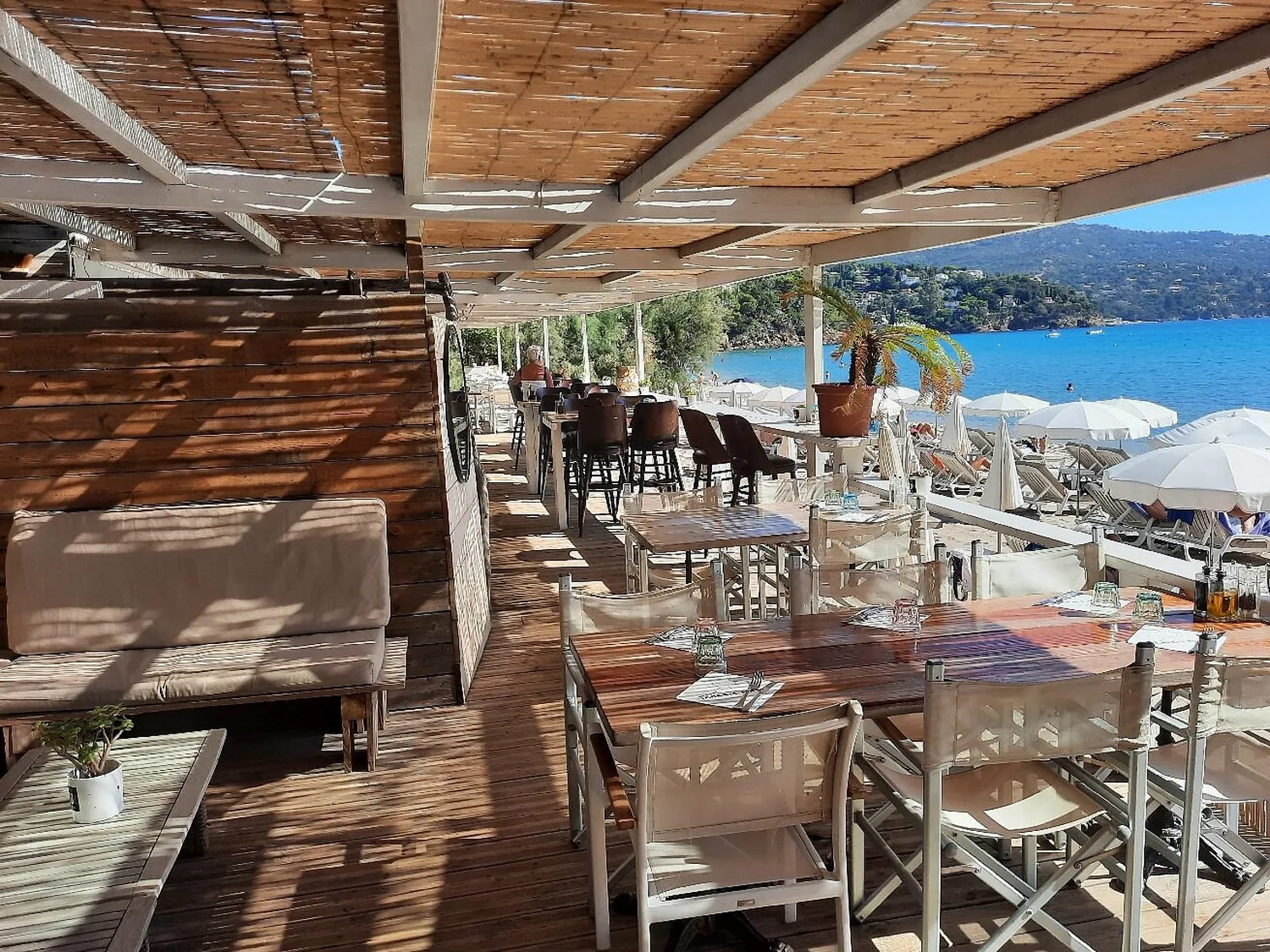 Tamaris Plage restaurant Ramatuelle