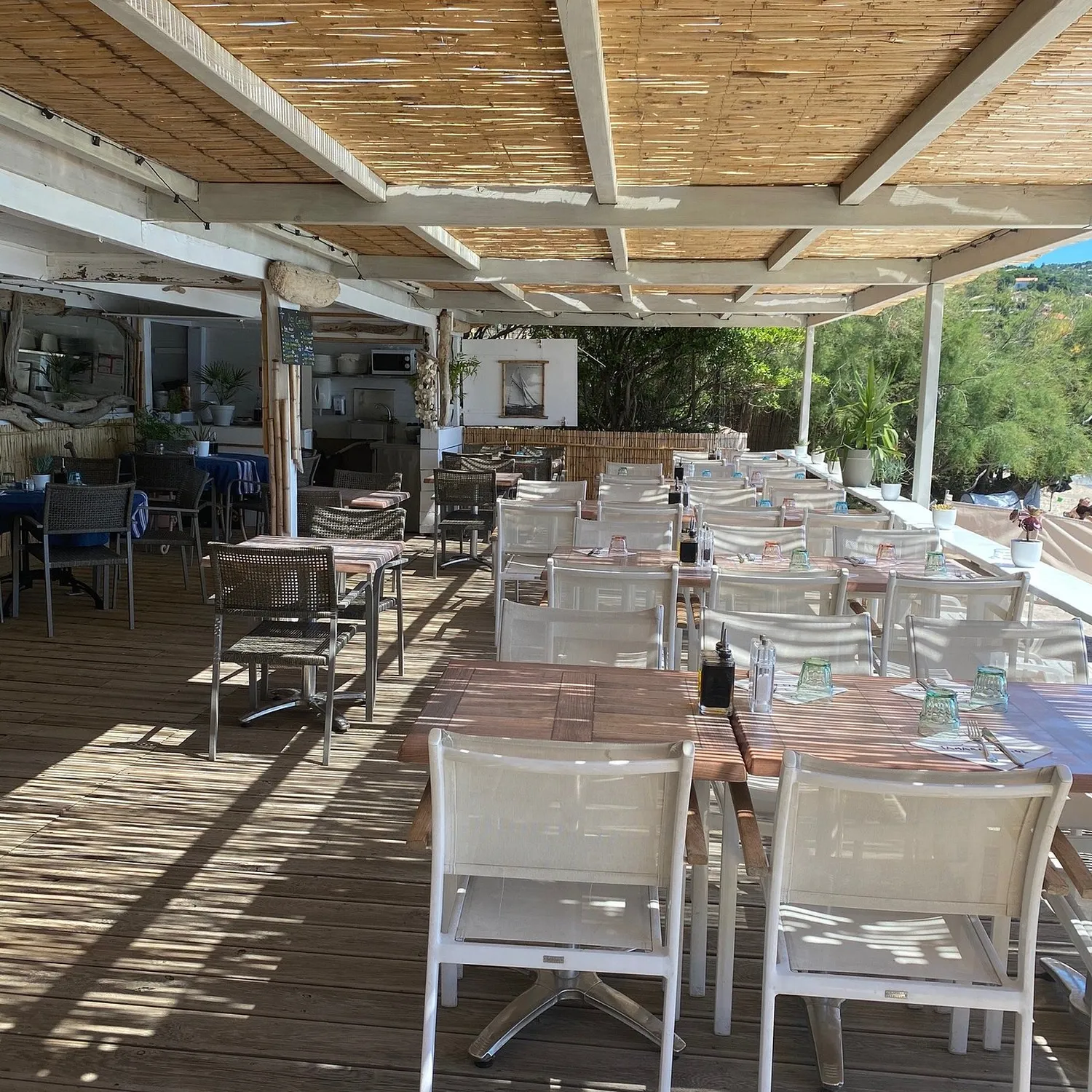 Tamaris Plage restaurant Ramatuelle