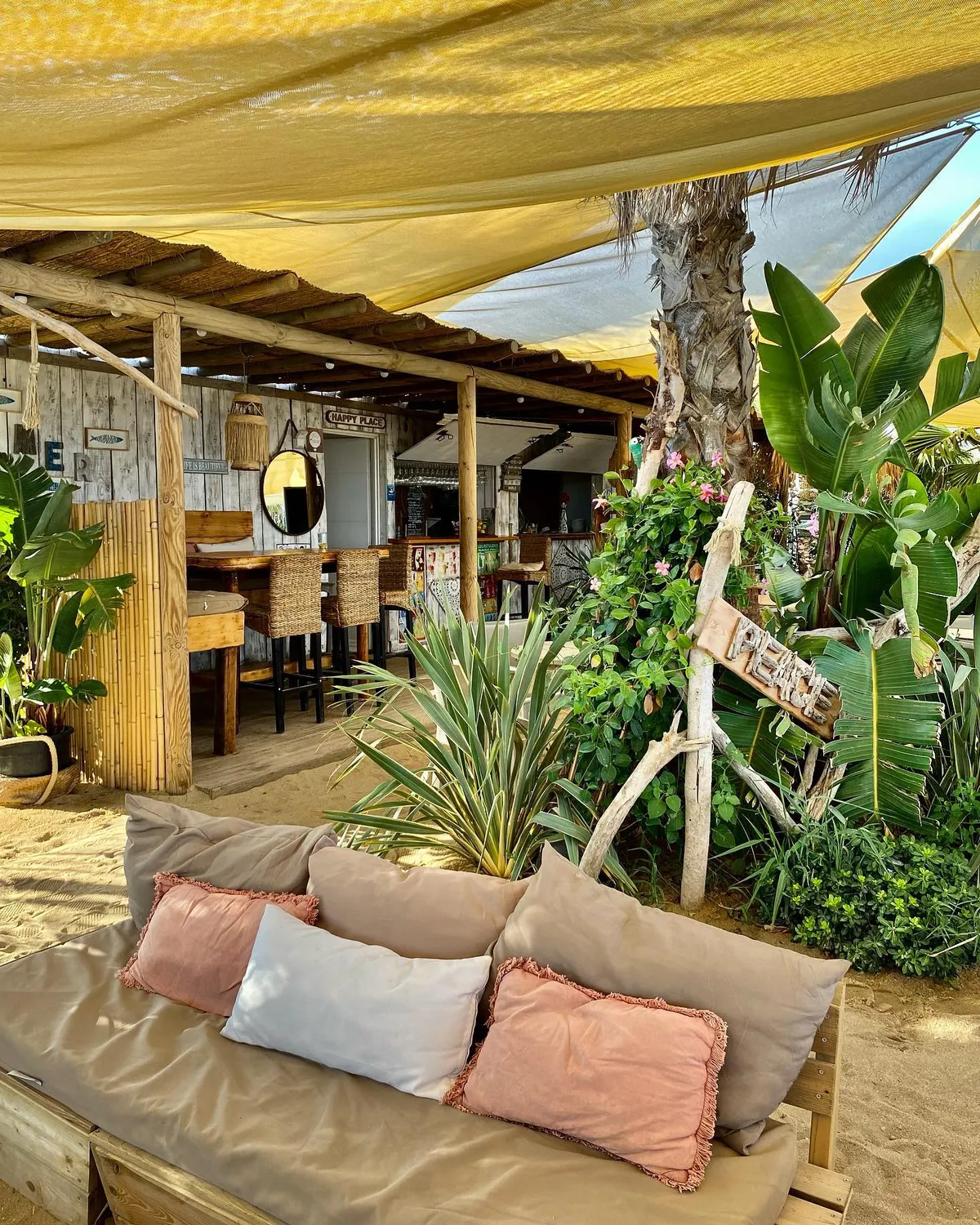 Tamaris Plage restaurant Ramatuelle