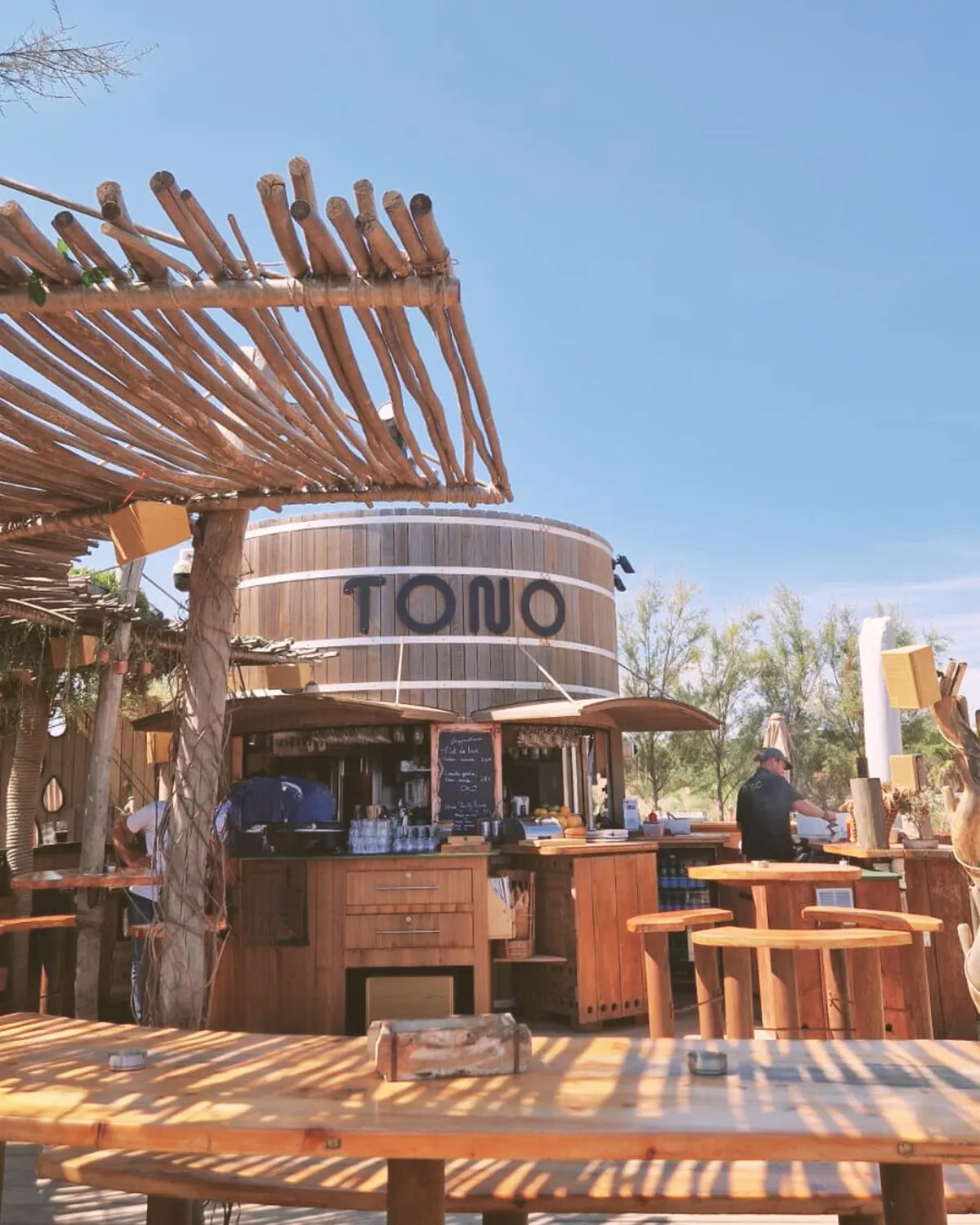 Tono Pampelonne restaurant Saint Tropez